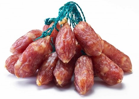 东莞特产 矮仔祥腊肠/短粗腊肠/煲仔饭专用粒粒腊肠 250g